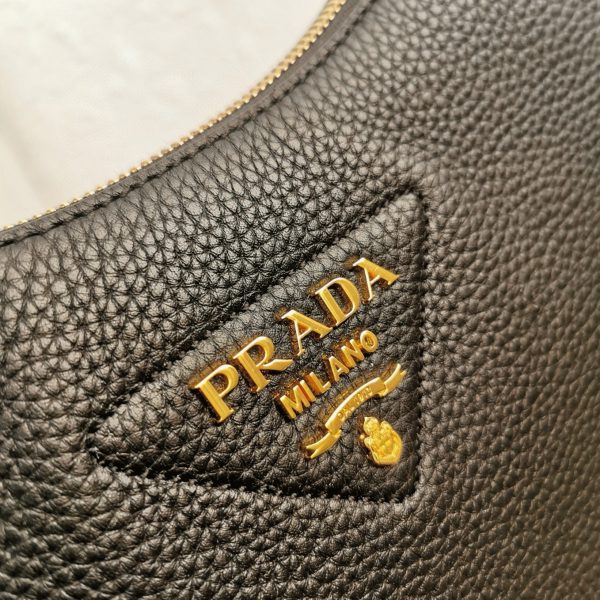 Contrefaçon sac bandoulière Prada en noir – Image 6