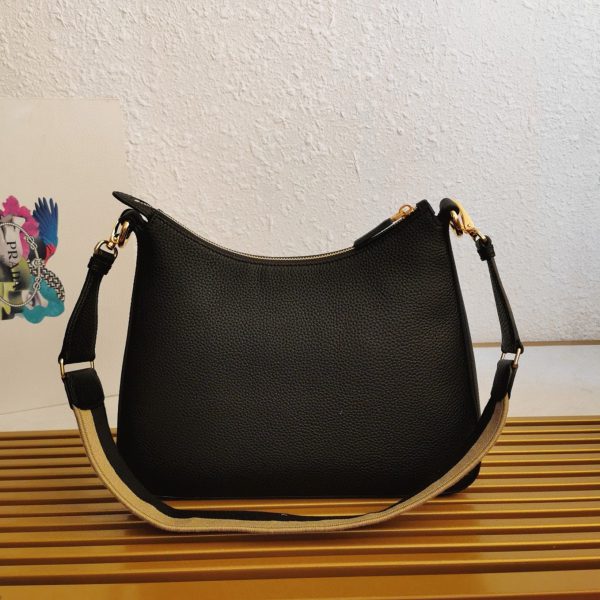 Contrefaçon sac bandoulière Prada en noir – Image 2