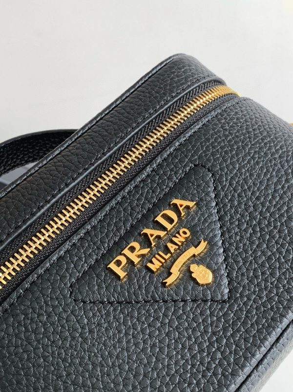 Réplique mini vanity Prada en noir – Image 6