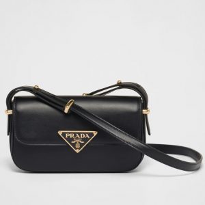 Réplique sac bandoulière Prada en noir