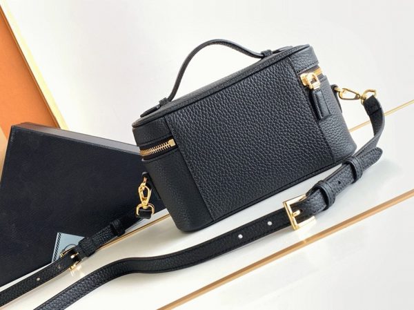 Réplique mini vanity Prada en noir – Image 3