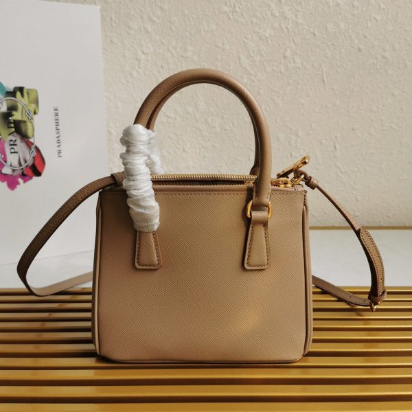Réplique du sac Prada Mini Galleria en beige – Image 7