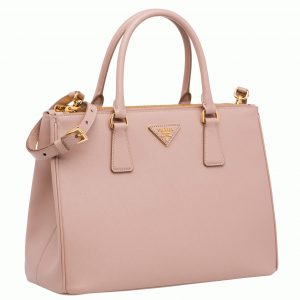 Contrefaçon du sac Prada Galleria grand format en rose