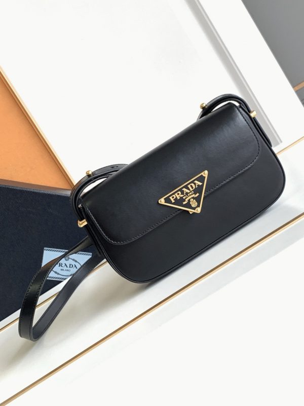 Réplique sac bandoulière Prada en noir – Image 4