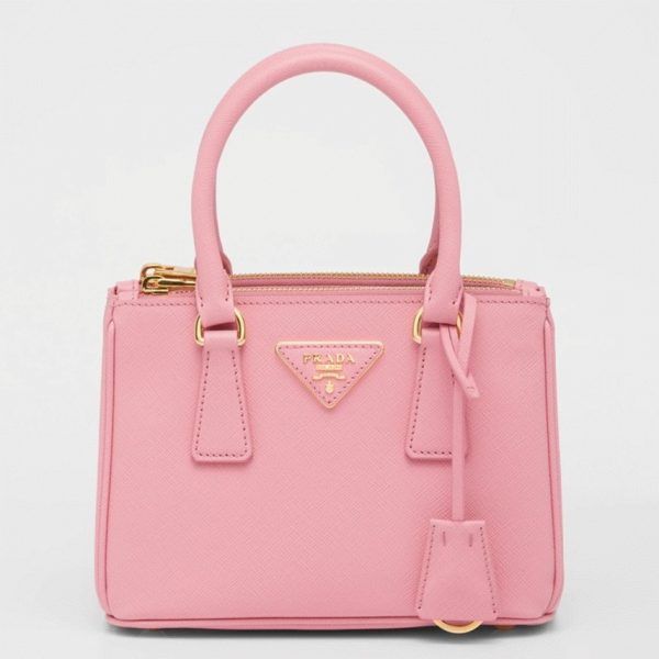 Fausse version du sac Prada Mini Galleria en rose