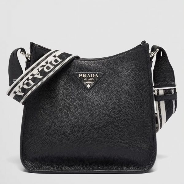 Meilleure réplique sac Prada Hobo en noir