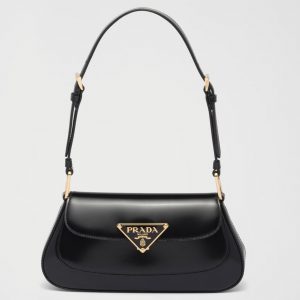 Faux sac bandoulière Prada en noir