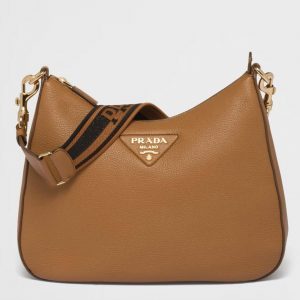 Réplique sac bandoulière de créateur Prada en marron