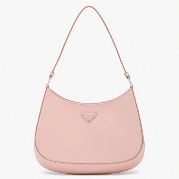 Faux sac Prada Cleo petit modèle en rose