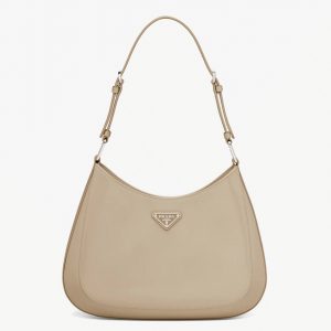 Réplique sac Prada Cleo petit modèle en beige