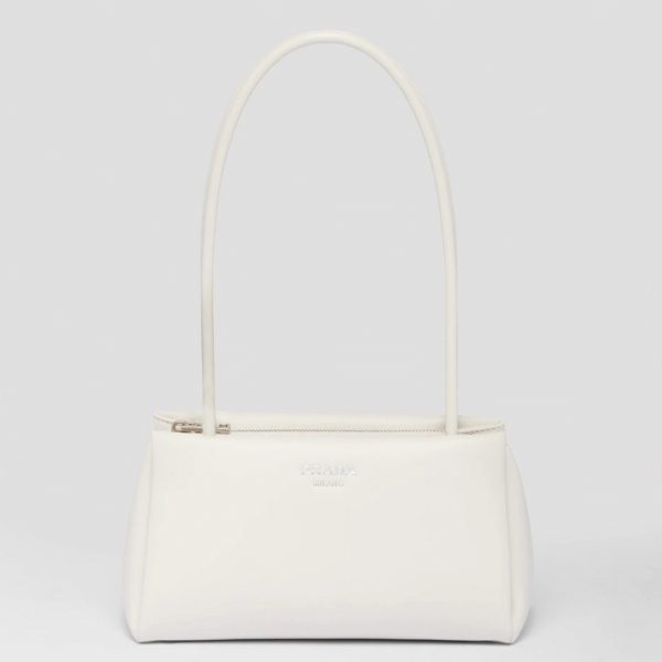 Contrefaçon sac bandoulière Prada Supernova petit modèle en blanc