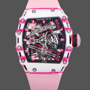 Richard Mille RM 38 02 Bubba Watson Tourbillon Bracelet caoutchouc rose