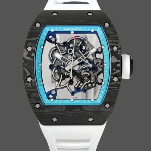 Richard Mille RM 055 RMUL2 NTPT Fibre de carbone Bleu