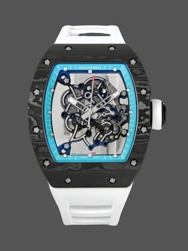 Richard Mille RM 055 RMUL2 NTPT Fibre de carbone Bleu