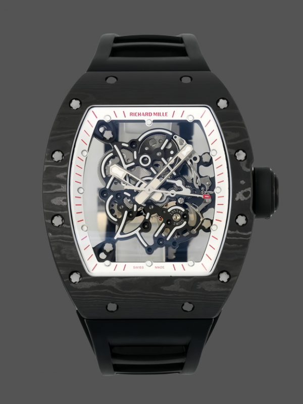 Richard Mille RM 055 RMUL2 NTPT Fibre de carbone Marque rouge