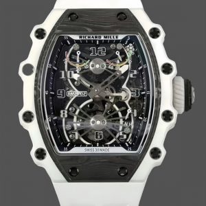 Richard Mille RM 21-02 Tourbillon Aérodynamique Quartz TPT Carbone Blanc
