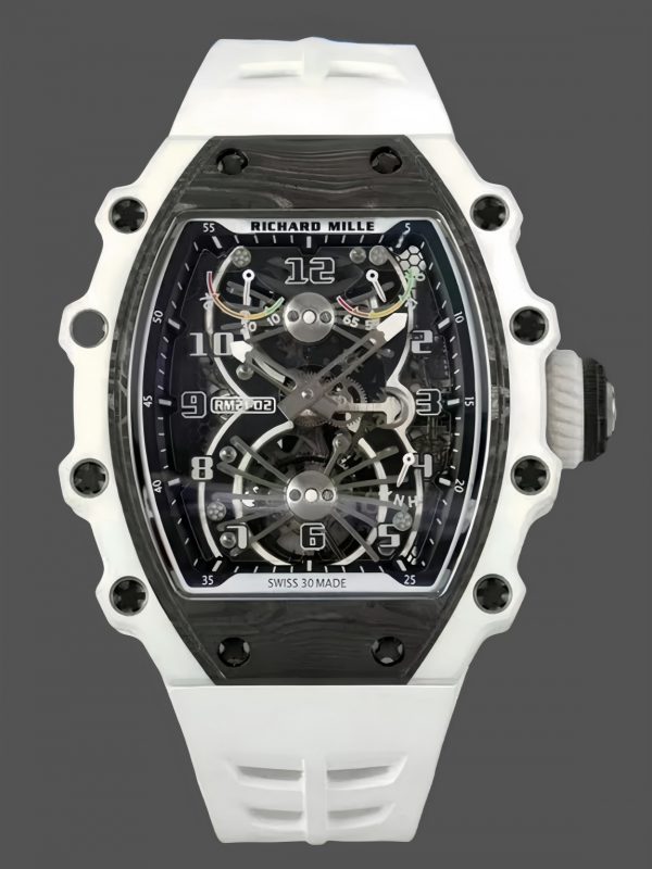 Richard Mille RM 21-02 Tourbillon Aérodynamique Quartz TPT Carbone Blanc