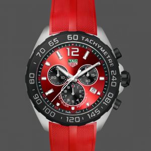 Tag Heuer Formula 1 Chronographe Quartz Cadran Rouge CAZ101AN.FT8055 43MM