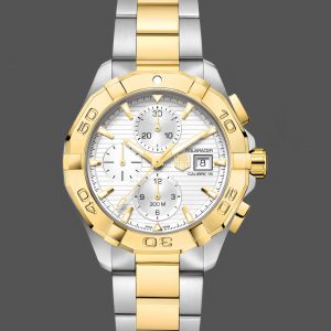Tag Heuer Aquaracer Chronographe CAY2121.BB0923 43mm Or/Argent