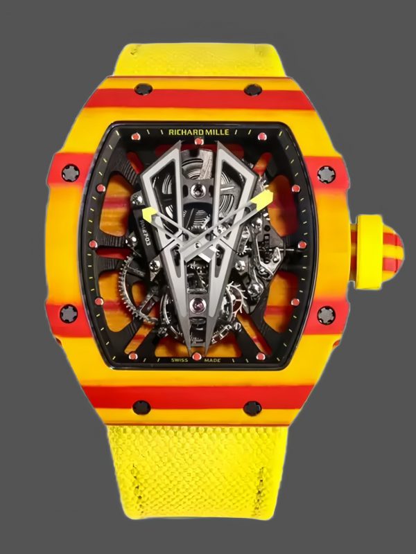 Richard Mille RM27-03 Tourbillon Rafael Nadal Jaune Quartz TPT Édition Jaune Carbone
