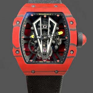Richard Mille RM27-03 Tourbillon Rafael Nadal Rouge Quartz TPT Édition Rouge Carbone