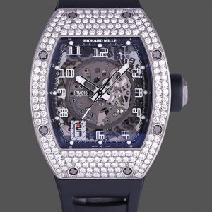 Richard Mille Or blanc Sertissage diamant RM 010