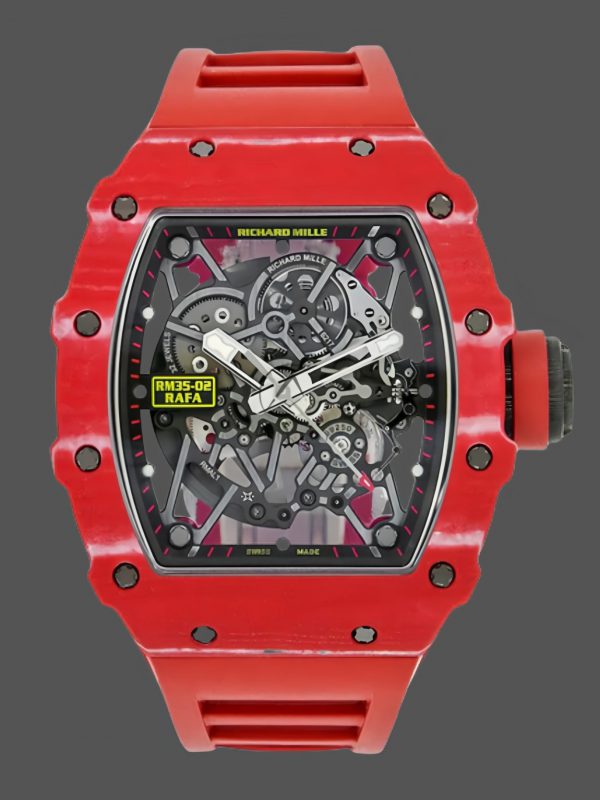 Richard Mille RM 35-02 Automatique Rafael Nadal Boîtier rouge ZF