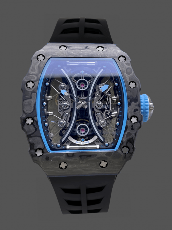 Richard Mille RM 53-01 Tourbillon Pablo Mac Donough Bracelet caoutchouc noir