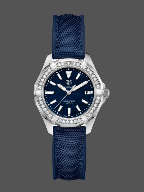 Tag Heuer Aquaracer Perle Bleue & Diamant WAY131N.FT6091 Quartz 35mm
