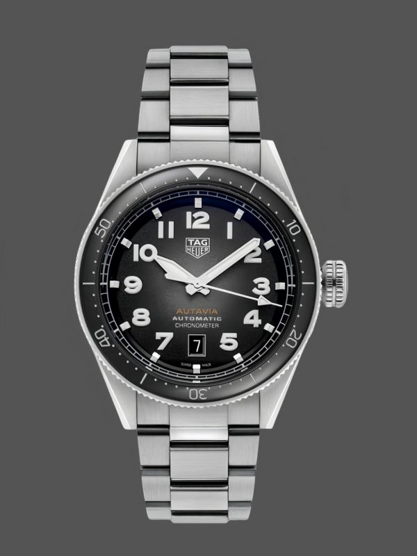 Tag Heuer Autavia Calibre 5 Chronomètre WBE5114.EB0173 Montre Homme 42mm