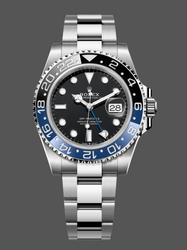 Rolex GMT-Master II Batman 116710BLNR Cadran Noir 40mm Montre Réplique Homme