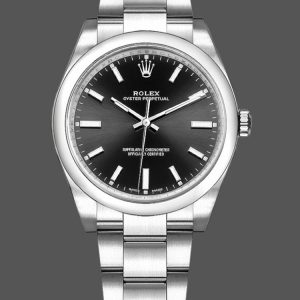 Rolex Oyster Perpetual Air-King 114200 Cadran Index Noir 34mm Réplique Unisexe
