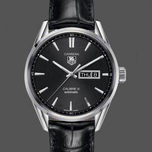 Tag Heuer Carrera Calibre 5 Acier & Cuir WAR201A.FC6266
