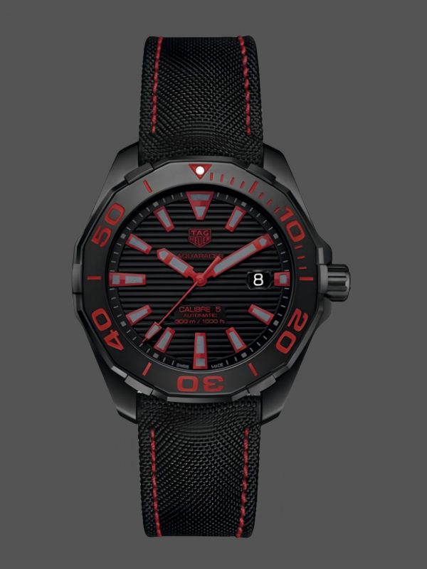 Tag Heuer Aquaracer Calibre 5 Automatique Cadran Noir WAY208A.FC6381 Homme