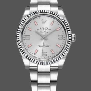 Rolex Oyster Perpetual Air-King 114234 Automatique Cadran Argent 34mm Réplique Unisexe