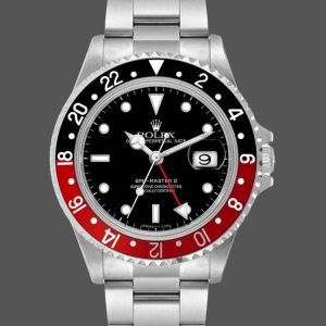 Rolex GMT-Master II 16710 Cadran Noir Lunette Rouge Noire Coke 40MM Montre Réplique Homme