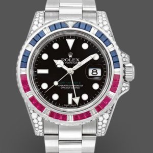 Rolex GMT Master II 116759SA Cadran Noir 40mm Montre Réplique Homme