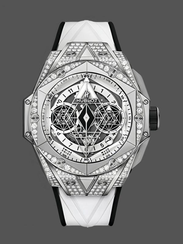 418.NX.2001.RX.1604.MXM20 Hublot Big Bang Partenariats Sang Bleu II Titane Diamant