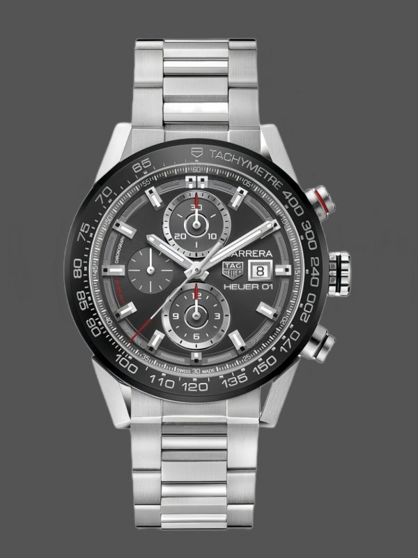 Tag Heuer Carrera Chronographe Montre Homme CAR201W.BA0714