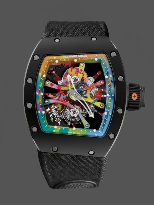 Richard Mille RM 68-01 Tourbillon Cyril Kongo Fibre de Carbone Noire