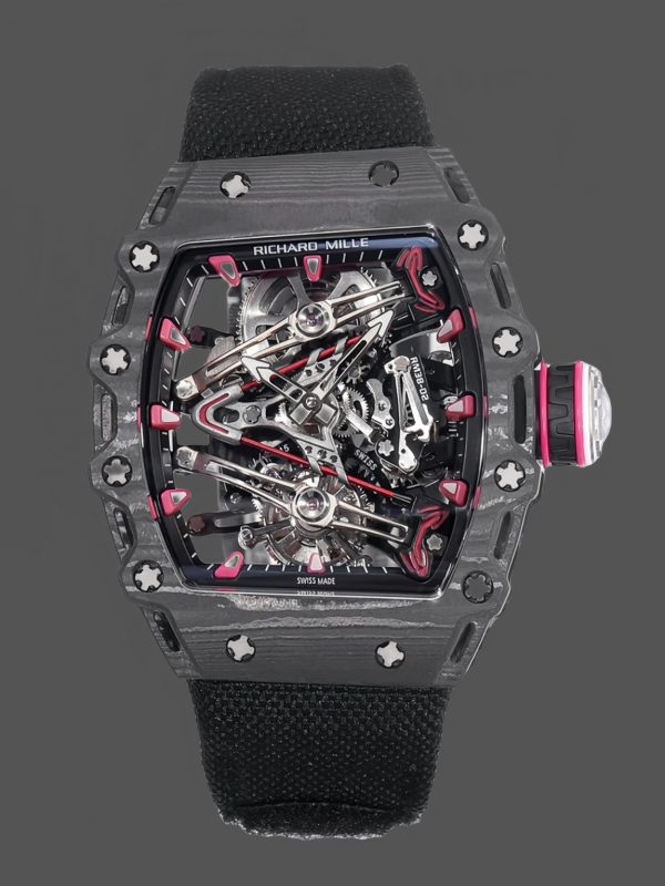 Richard Mille RM38-02 Bubba Watson Tourbillon Édition Carbone Blanc