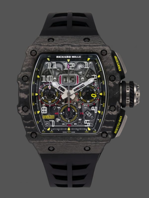 Richard Mille RM11-03 Carbone Chronographe Flyback Automatique Noir
