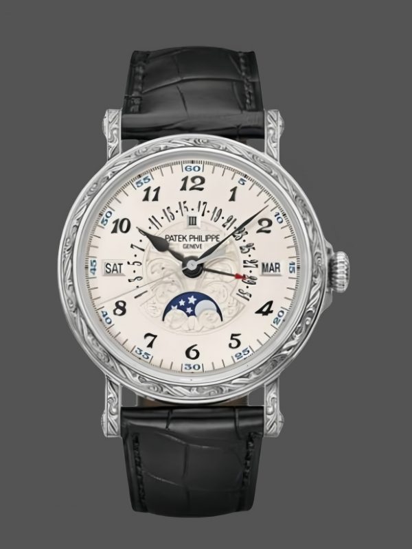 Patek Philippe Grandes Complications 5160 500G 001 Montre Réplique 38mm Unisexe