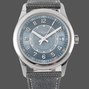 Réplique Patek Philippe Édition Limitée Calatrava 6007A 001 Cadran Bleu Montre Homme 40mm