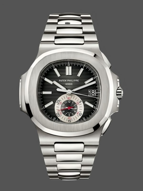 Patek Philippe Nautilus Chronographe Acier Inoxydable Cadran Noir 5980 1A 014