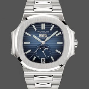 Patek Philippe Nautilus 5726 1A 001 Montre Acier Inoxydable Cadran Bleu 40.5mm