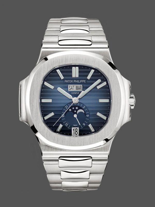 Patek Philippe Nautilus 5726 1A 001 Montre Acier Inoxydable Cadran Bleu 40.5mm