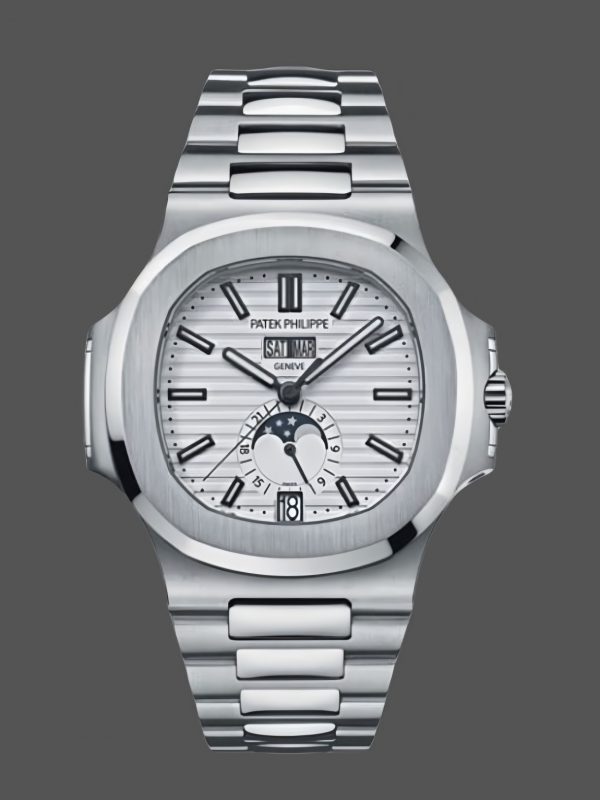 Patek Philippe Nautilus Calendrier Annuel Cadran Blanc 5726 1A 010