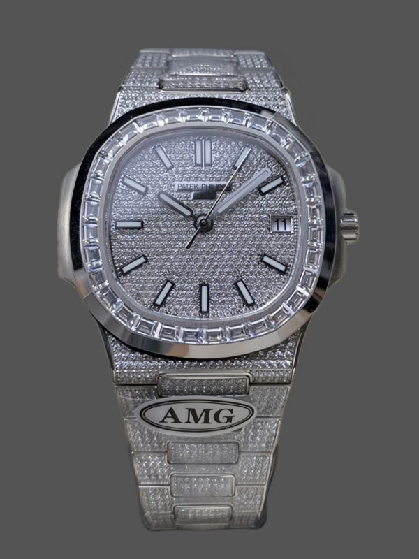 Patek Philippe Nautilus Diamant 5711 40mm & 35mm Réplique Montre