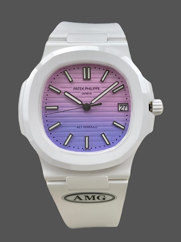 Patek Philippe Nautilus Rose & Violet 5711 Montre 40MM